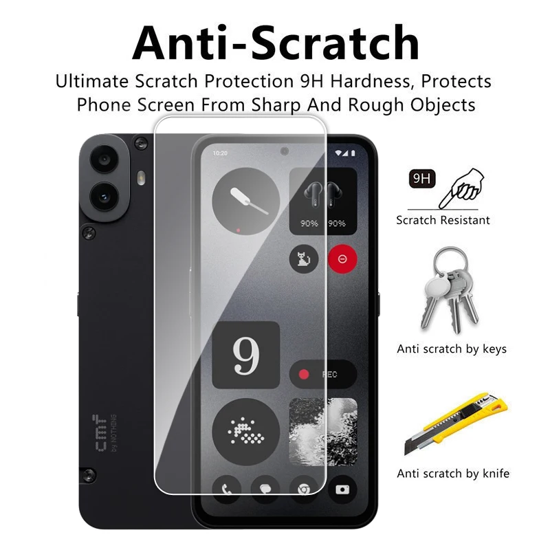 Premium 6.67-inch Full Glue Clear Tempered Glass Screen Protector