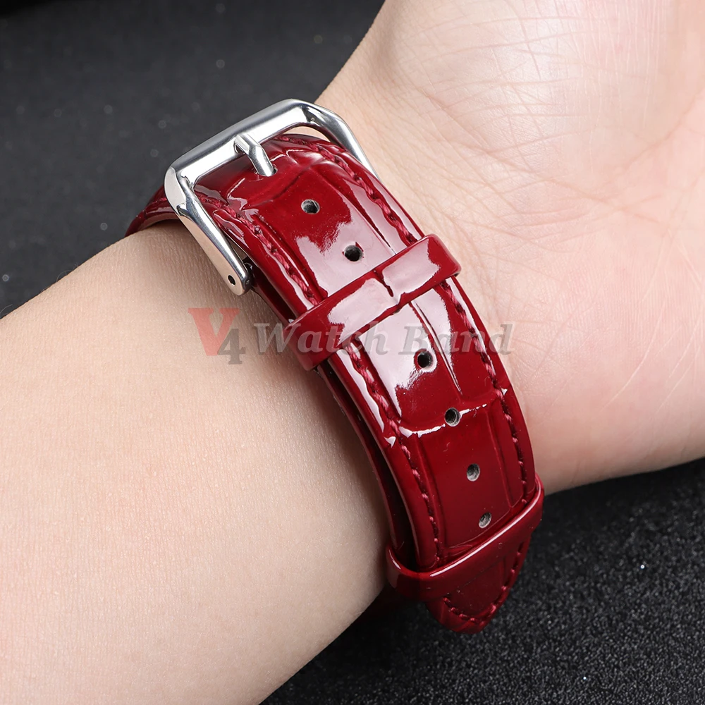 Premium Universal PU Leather Watchband - Soft Replacement Strap