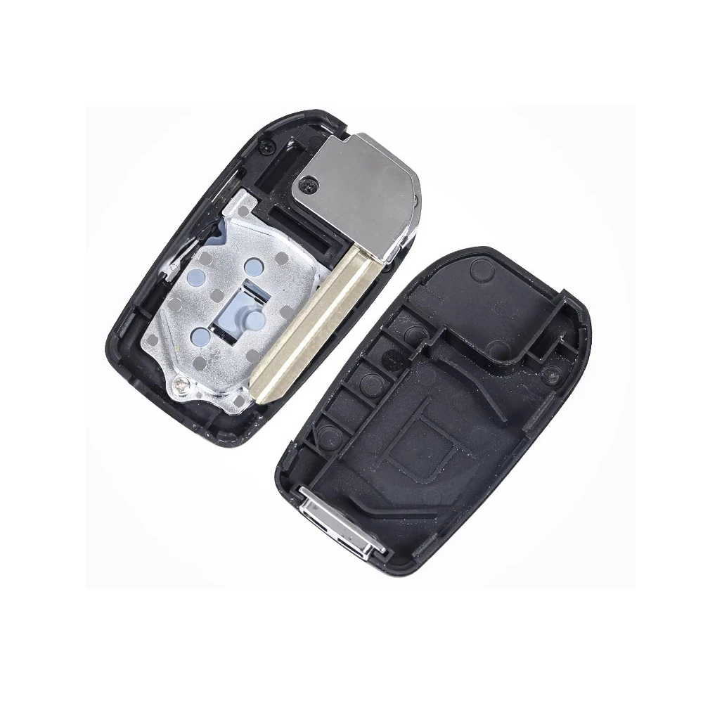 YIQIXIN Modifizierte Klapp-Fernbedienungsschlüsselhülle für Toyota Corolla Camry RAV4 Avlon Crown Reiz Yaris 2013-2018 ohne Logo 2/3/4 Tasten – Detail 8