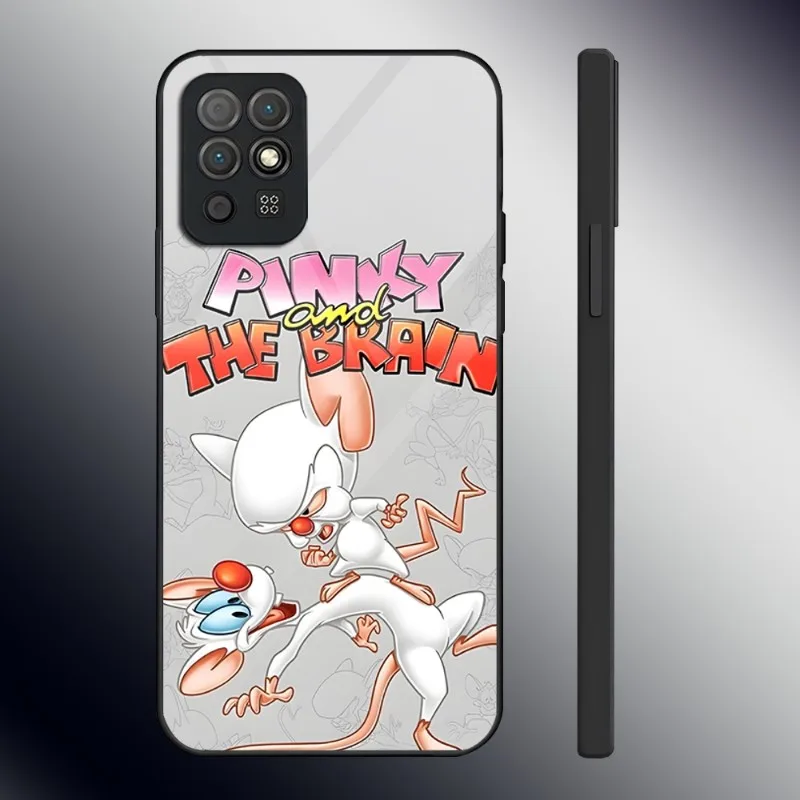 Мультяшный фильм Pinky And The Brain чехол для телефона из закаленного стекла для Huawei Smartp Z P30 P40 P50 P20 P9 Pro Plus 2019 2021 чехол (art.: 3920bdf4fa690) - 3920bdf4fa690