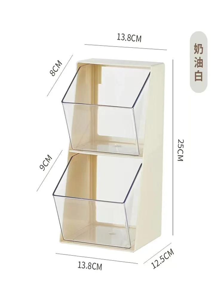 탁상용 아크릴 투명 펜꽂이 보관함, 기숙사 다기능 문구 보관 정리함, 학교 사무용품