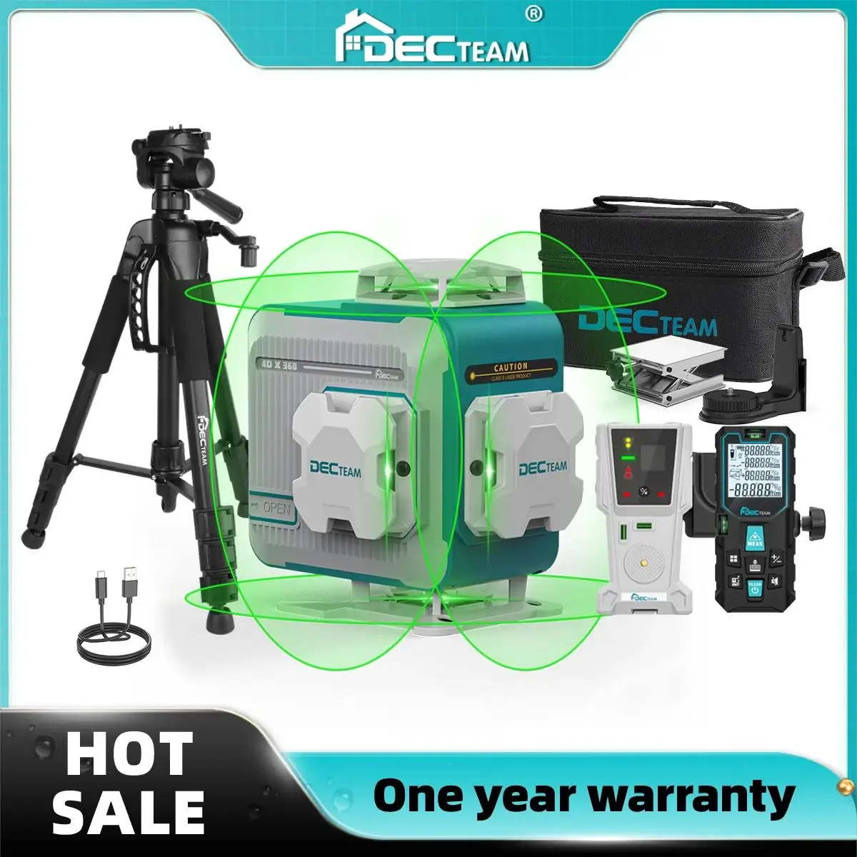 4D 16 - проводной самотекающийся горизонтальный лазерный горизонт 130ft DECTEAM 4 x 360° Зеленый плиточный пол крестообразный лазерный инструмент с литиевой батареей M04CG 4D 16 - проводной самотекающийся горизонтальный лазерный горизонт 130ft DECTEAM 4 x 360° Зеленый плиточный пол крестообразный лазерный инструмент с литиевой батареей M04CG