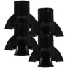 4 Pcs Crutch Accessories Protectors Walking Stick Shoe Shoes Poles Ends Tips for Sticks Trekking Foot Covers Cane Pad 3