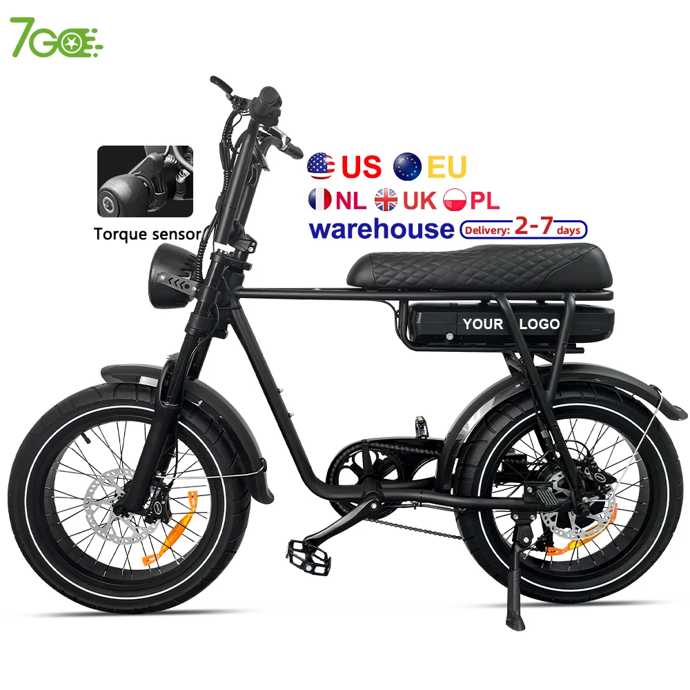 Deren EB2 Smart Torque Assist Electric Bike 48V 500W 750W City Hybrid Mountain Dirt Ebike Fatbike EU US EU NL PL Warehouse In S
