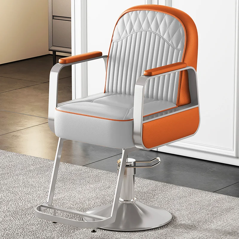 Recliner Swivel Barber Chairs Professional Comfortable Stylist Chair Salon Manicure Vanity Silla Giratoria Luxury Furniture