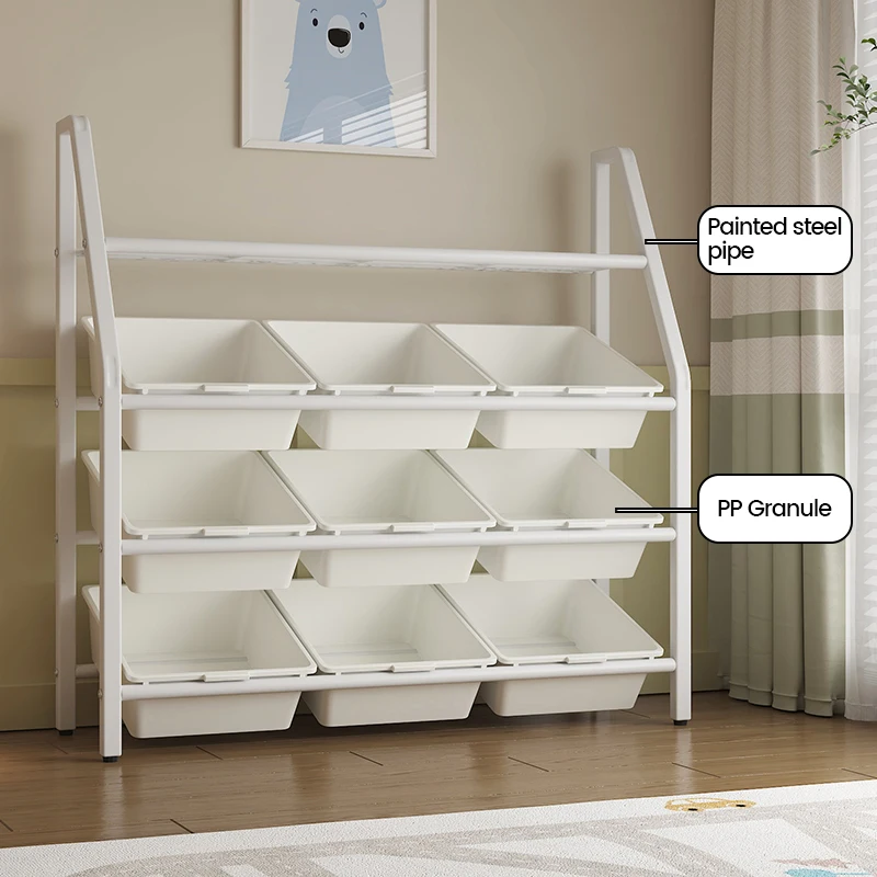 Bookshelf, home picture book shelf, reading area, toy storage shelf, bookshelf floor standing