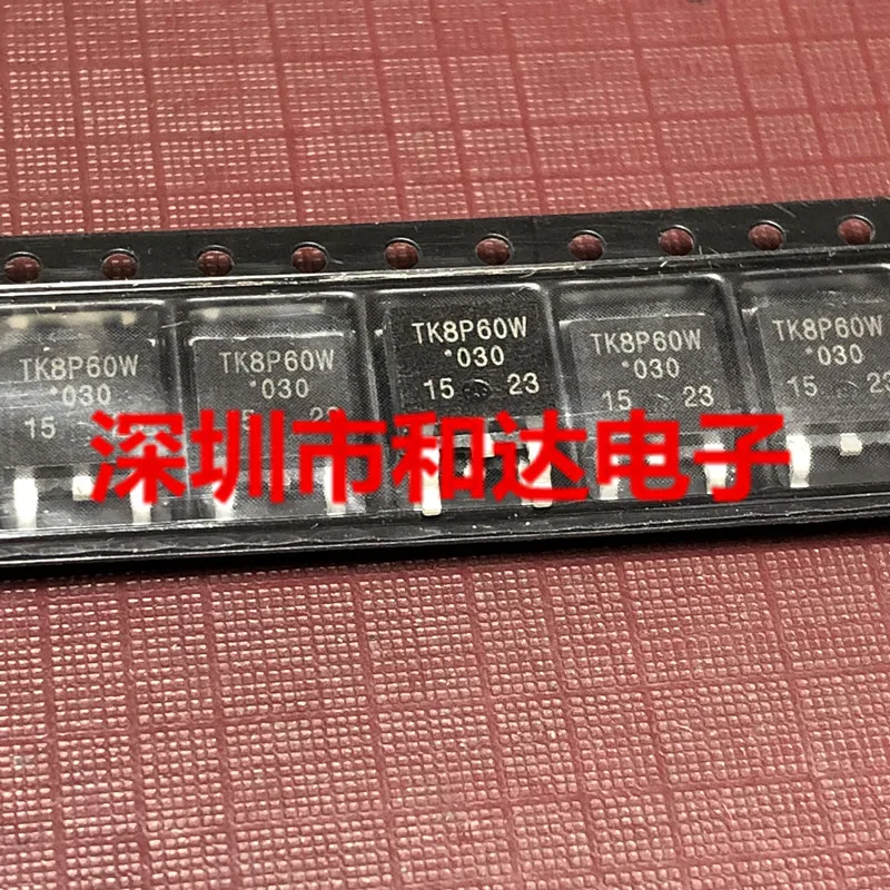 

10pcs orginal new TK8P60W MOS field effect tube patch TO-252 600V 8A