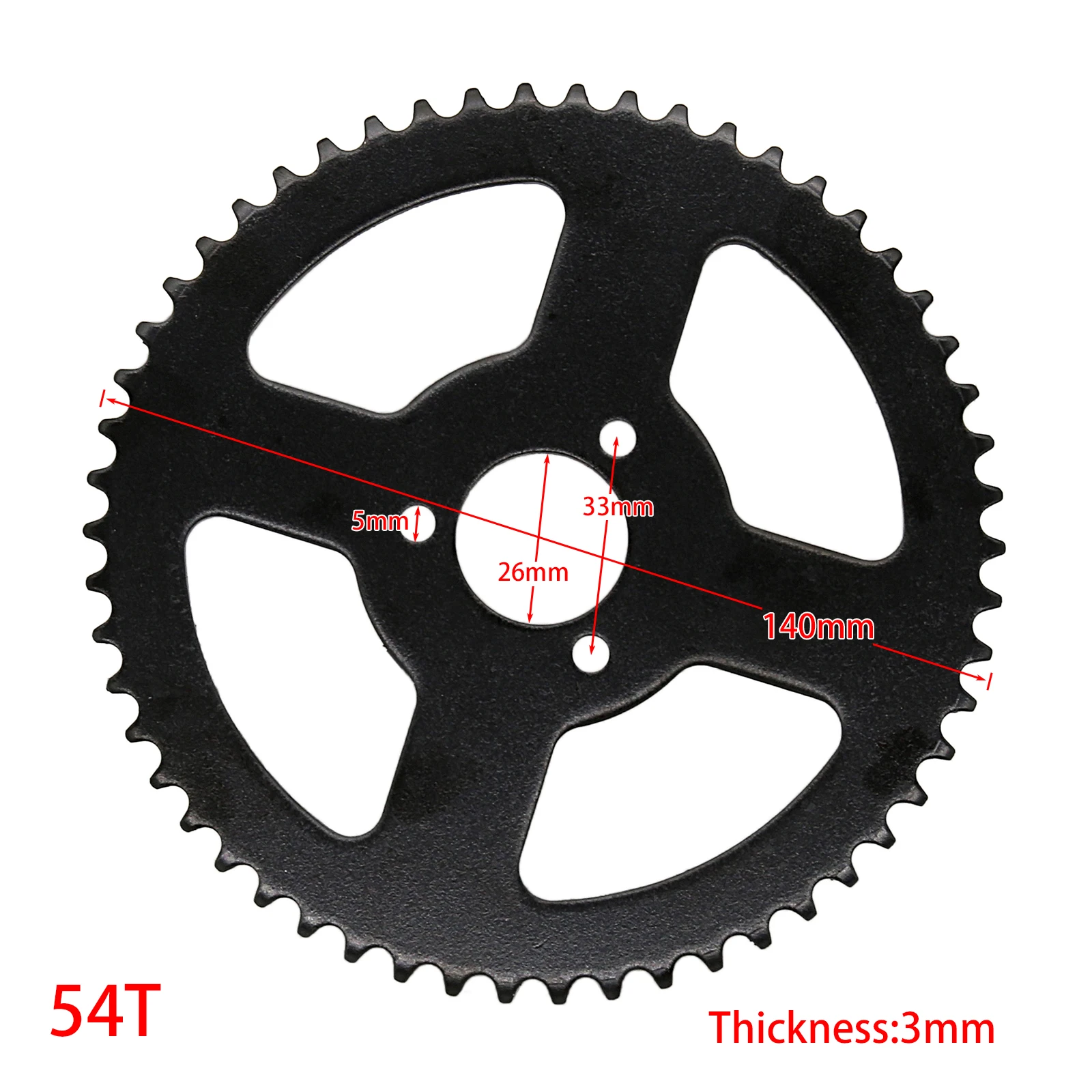 38T 54T 64T 74T T8F 35MM Rear Sprocket Mini Moto ATV Quad Dirt Pit Pocket Bike Cross 47cc 49cc Parts engine sprocket