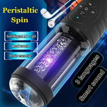 Intimate Her Automatic Electric Male Masturbator 18+ Vaginal Toys Porn Silicone Vagina Horses Male Masturbation Goods Toys