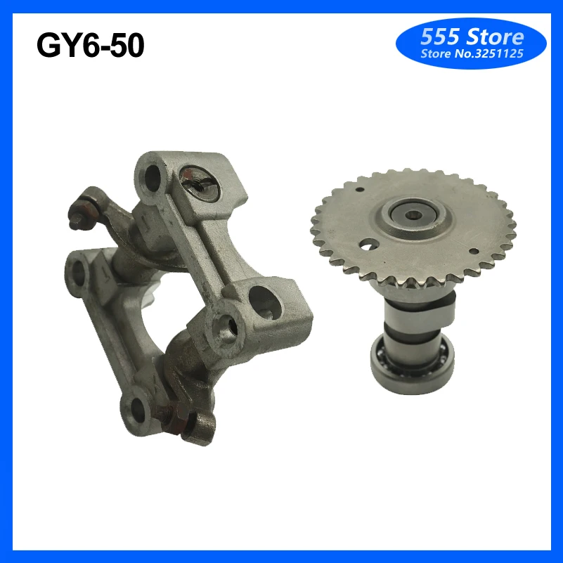 

GY6 50cc 60cc 80cc 100cc Rocker Arms Camshaft Holder Assembly Replacement for QMB139 139QMB 139QMA Scooter Moped ATV Go Kart