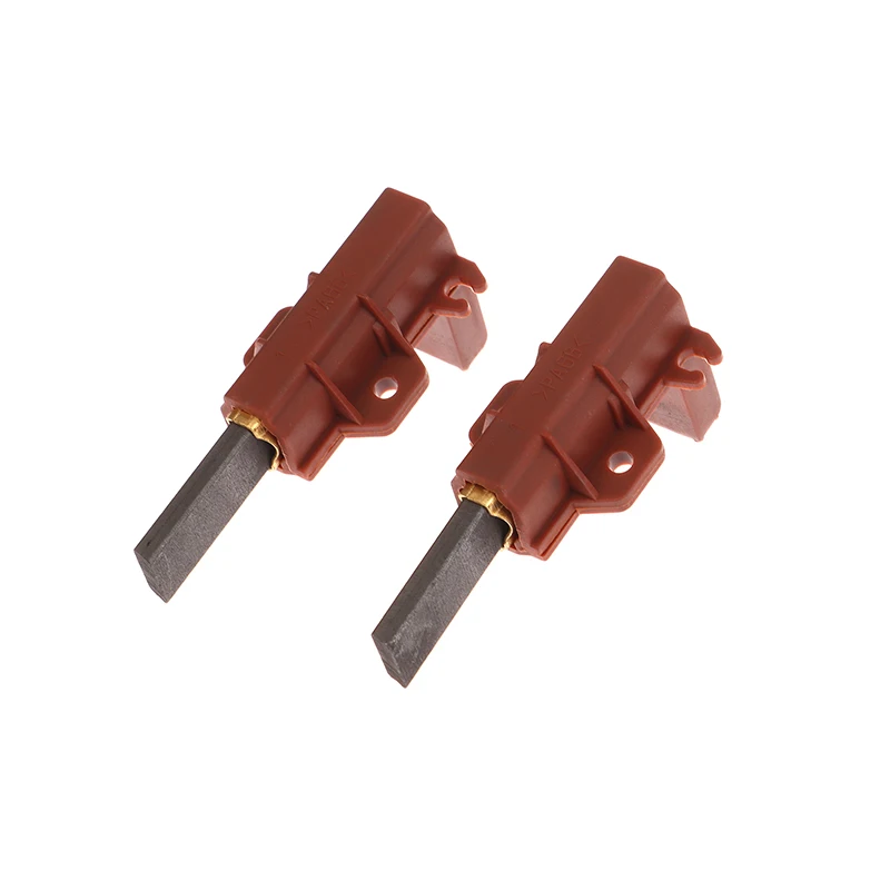 Washing Machine Carbon Brush 2pcs Washing Machine Motor Carbon Brush And Holder Brushes Coal Electric Motors For Ariston Indesit Welling