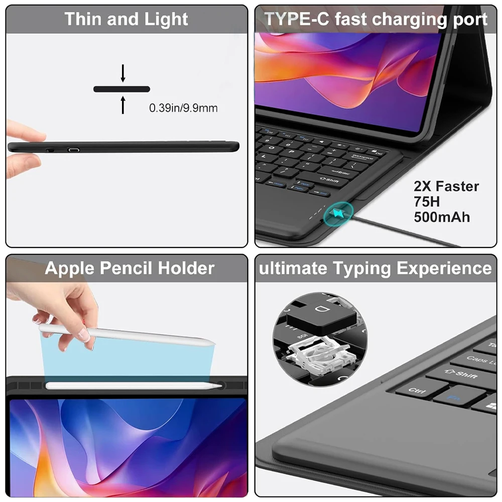 Premium Bluetooth Keyboard Case