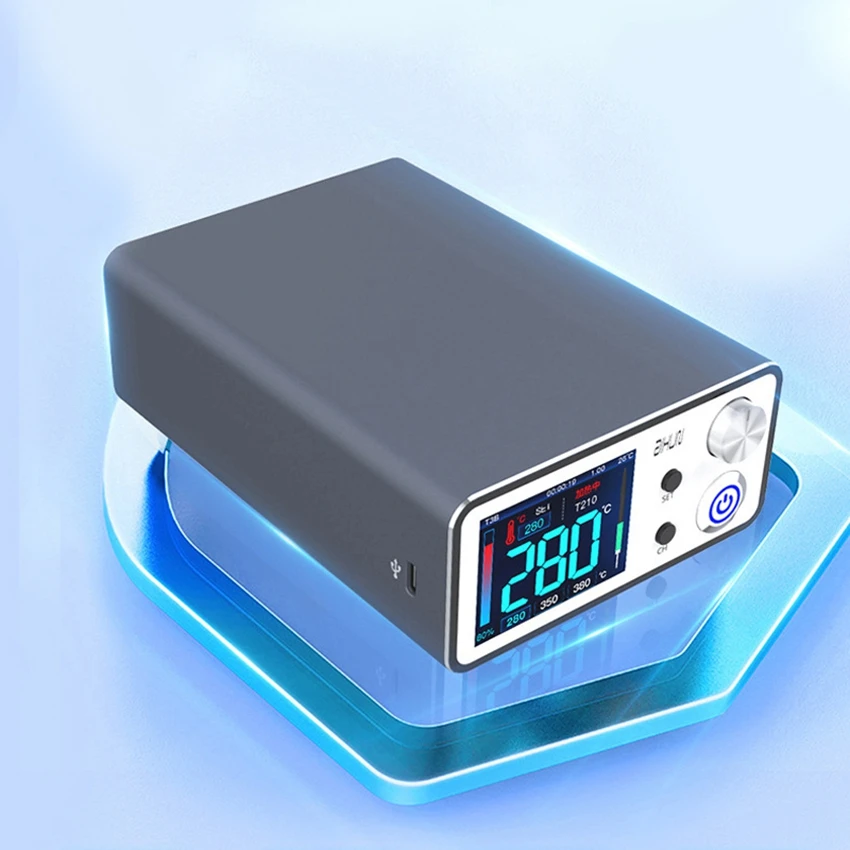 Professional T3B Intelligent Soldering Station 2 Seconds To Heat Up T245T12 Iron Handle C210 115 Soldering Iron Tip