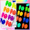 7ml Fluorescent Glow In Dark Gel Nail Polish Neon Luminous Gel Polish Summer Nails Semi Permanent Soak Off Nail Art UV Varnish 4