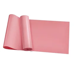 Elastic Yoga Resistance Bands for Fitness and Flexibility Workouts (Pink)