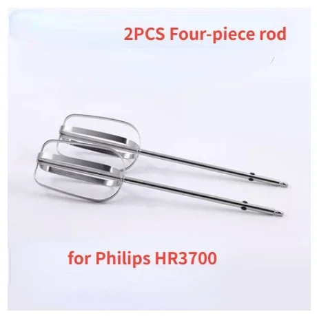 Cabeça Elétrica do Batedor para Philips Hr3700 Acessórios do Aço Inoxidável Pcs