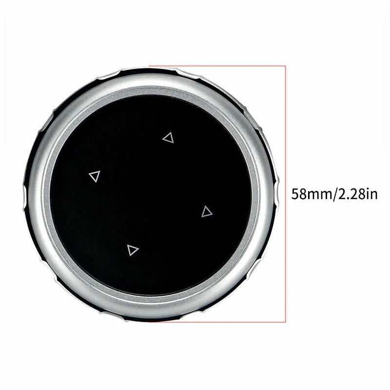 Car Knob Covers Big Button Trim Control For BMW F10 F20 F30 IDrive Stickers