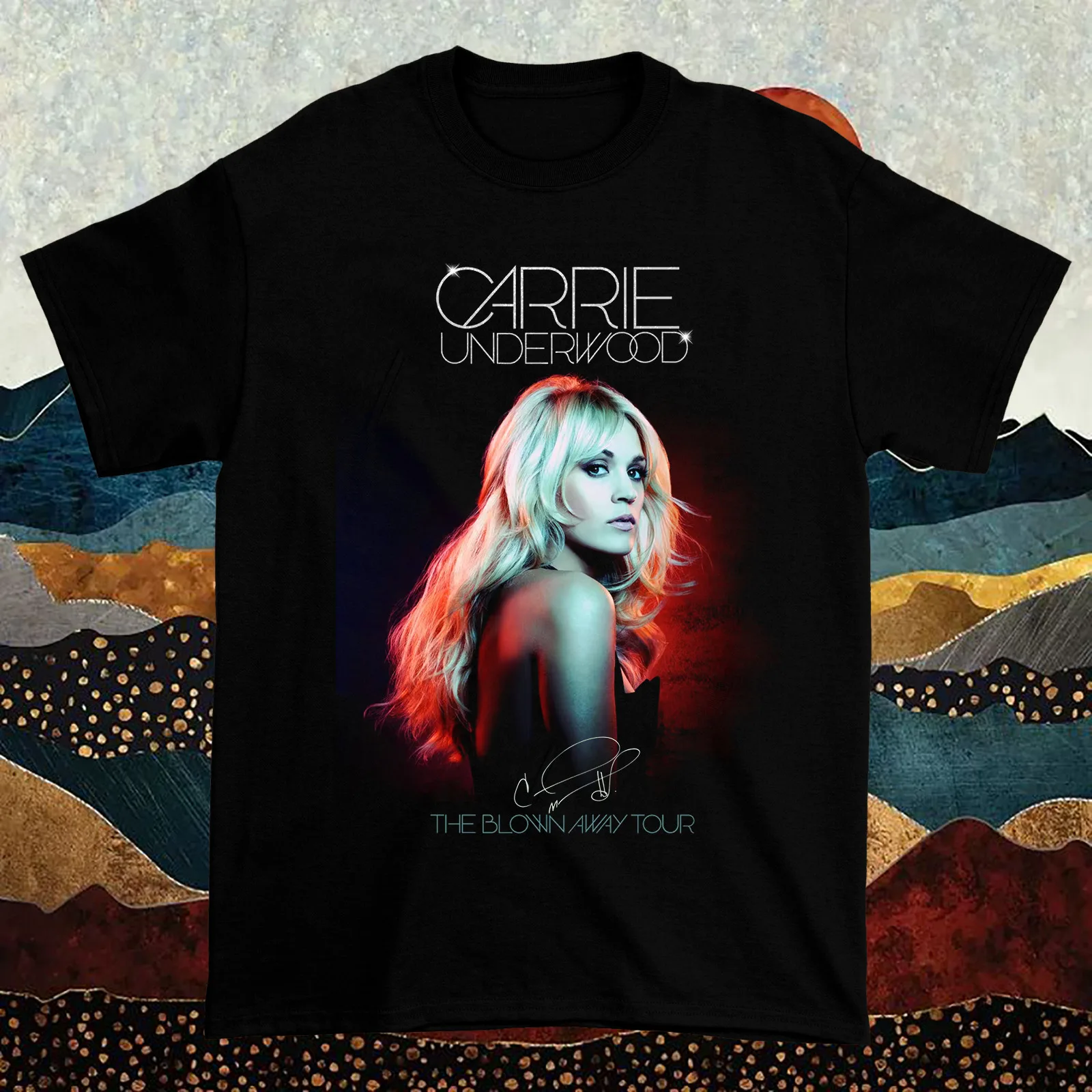 Carrie Underwood The Blow Away Tour T Shirt Full Size S-5Xl