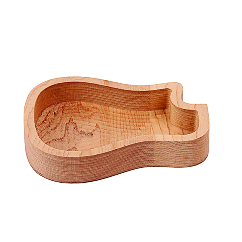 

Guitars Picks Holder Heart Shape Maplewood Pick Storage Box Case for Pick Jazz Guitars Pick Parts