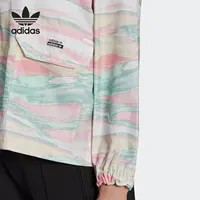 Adidas véritable trois rayures nouvelle saison femmes décontracté mode veste de sport GN4285 4