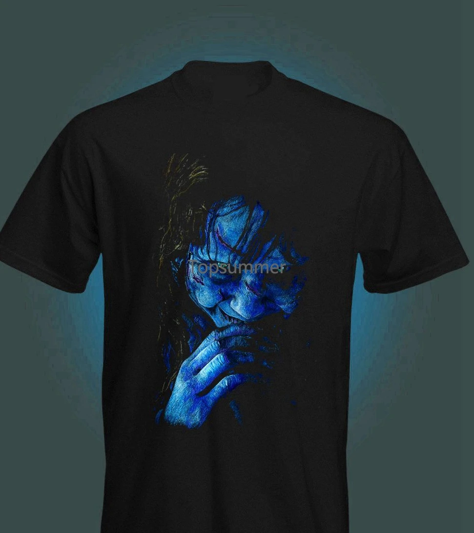 

Hip Hop Novelty T Shirts Men'S Brand Clothing The Exorcist T-Shirt New!