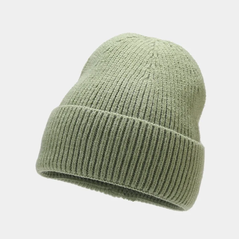 Neue Unisex-Herbst-Winter-warme Beanie-Mütze, einfarbig, gestrickt, gehäkelt, Mütze, Mütze, geeignet für den täglichen Gebrauch, Outdoor – Detail 12