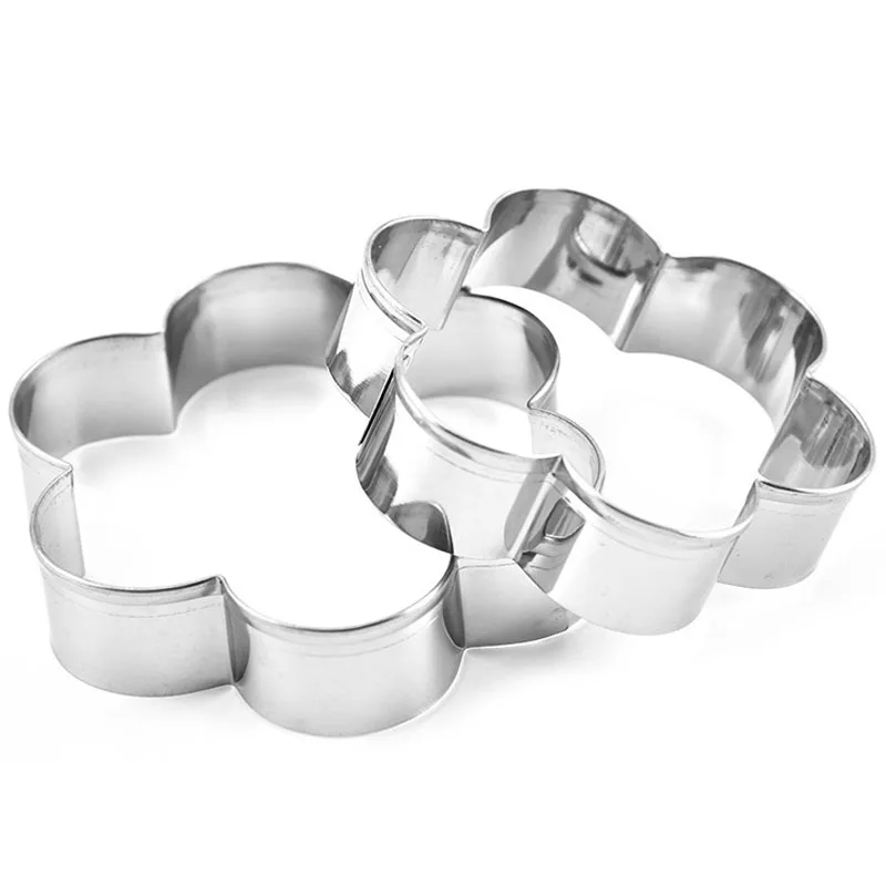 5-piece cookie cutter set,DIY Baking Tool Cake Mold Set Cookie Biscuit Cutter-Stainless Steel Baking Mould Cutter Cookie Mold