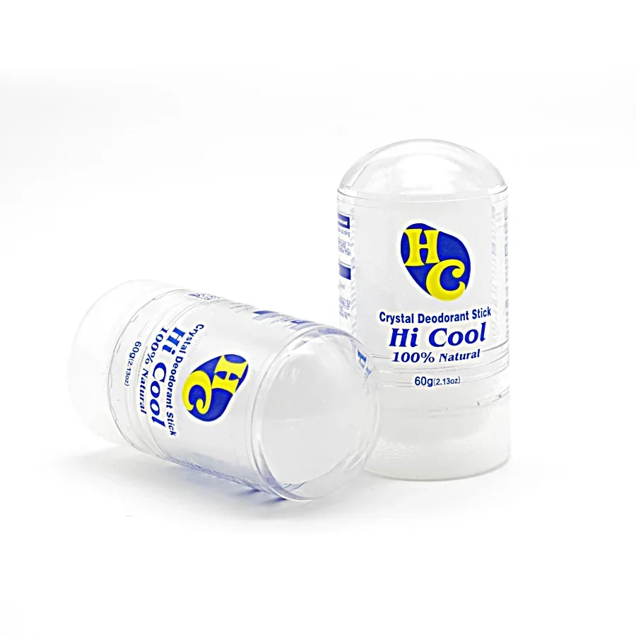 60g Crystal Alum Stick Body Underarm Odor Remover for Men and Women For Deodorizing Stick Deodorant Stick