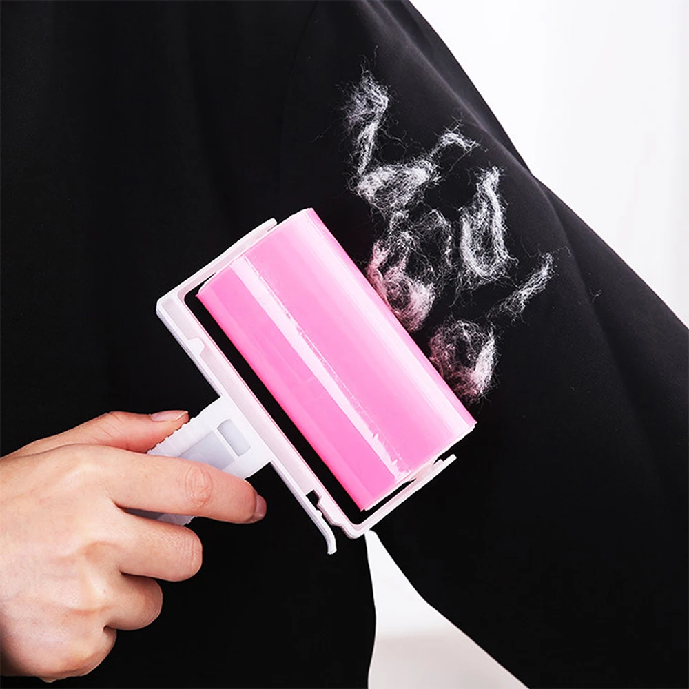 Reusable Lint Roller Washable Lint Remover for Clothes Pet Hair Sticky Home Cleaning