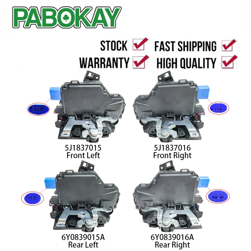 

AP01 Door Central Lock Actuator Mechanism For SKODA FABIA COMBI 2007-2014 2006-2016 5J1837015 5J1837016 6Y0839015A 6Y0839016A