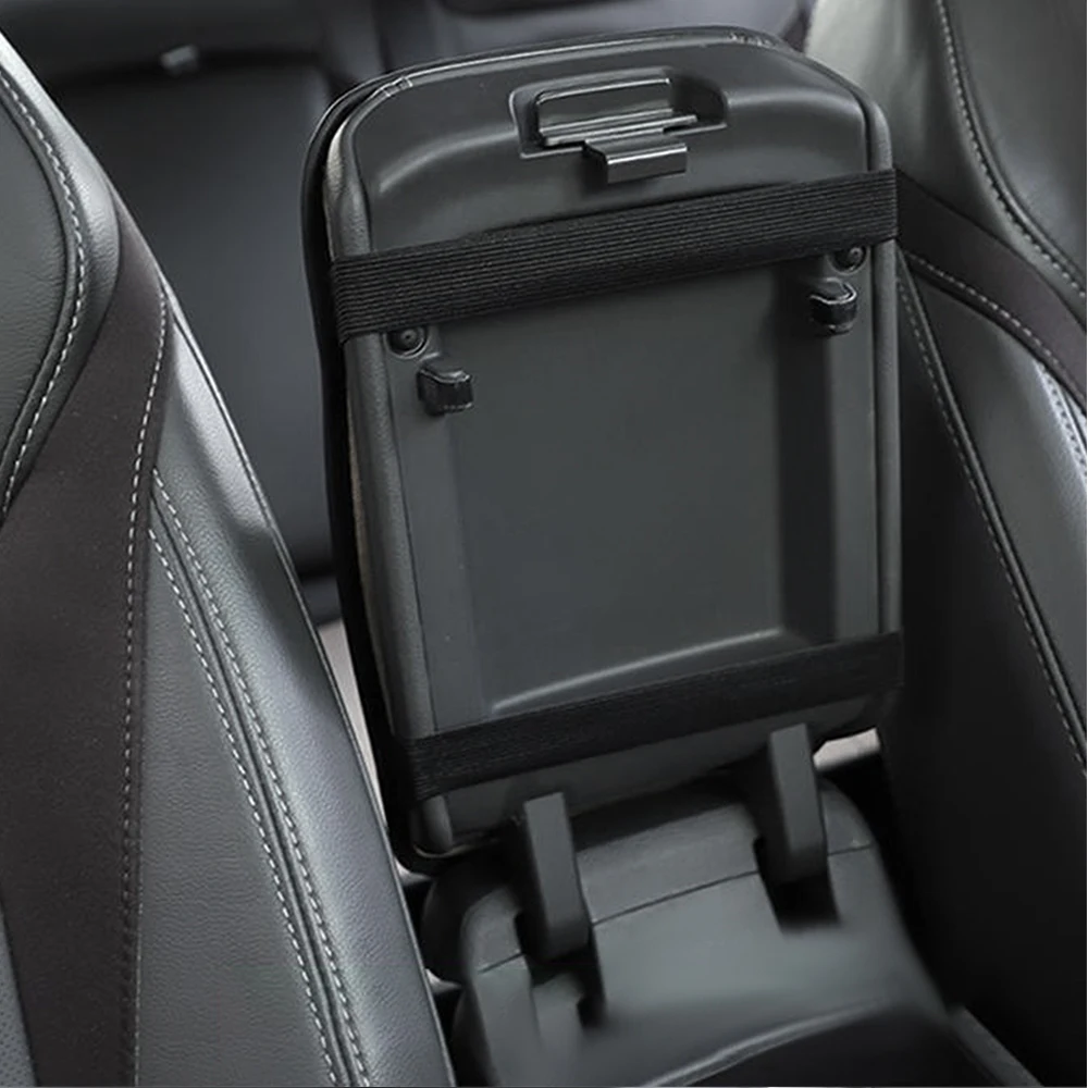 Suede Car Armrest Protection Cushion Mat