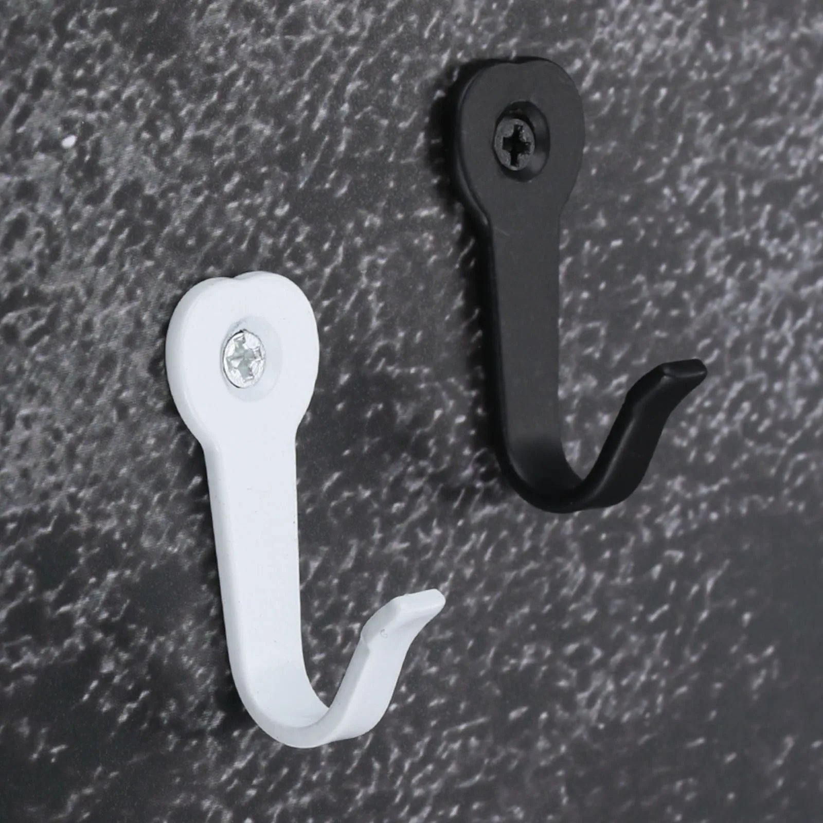 Mini Alloy Hooks 5pcs Wall Mounted For Keys Coat Bag Hat Kitchen