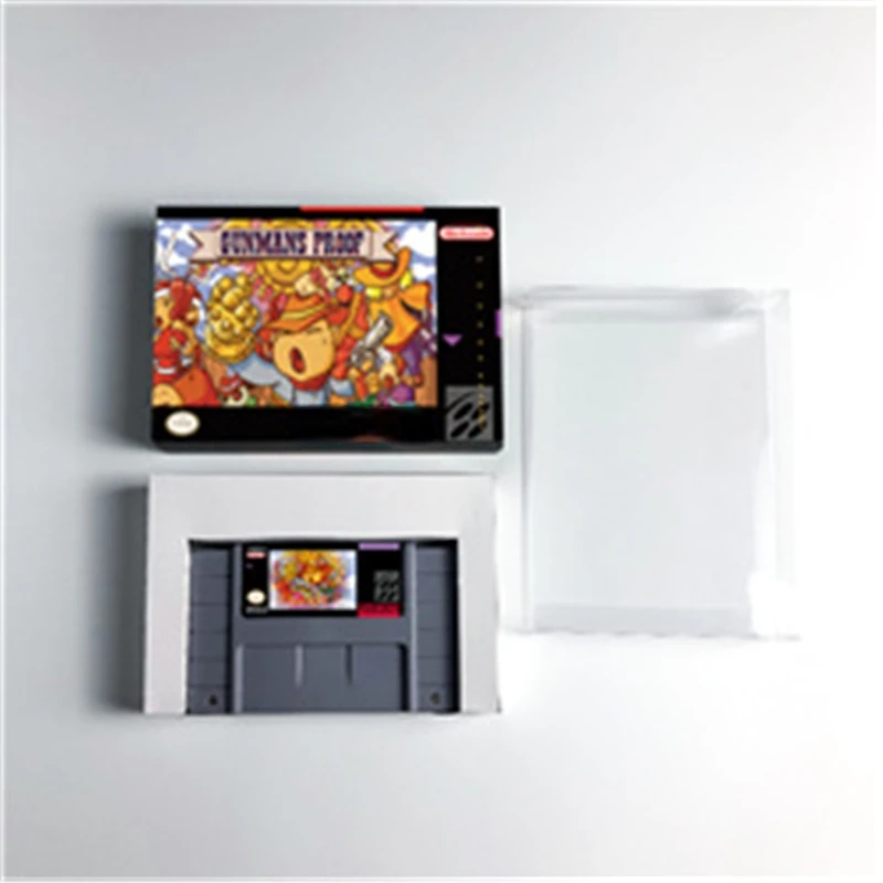 Ganpuru Gunman's Proof RPG Game for SNES 16 Bit