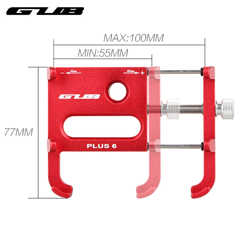 GUB Aluminum Bike Phone Holder Bicycle Phone Mount Fahrrad Handyhalterung  Soporte Movil Cycling Mobile Holder Bike Accessories - AliExpress