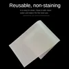 50PCS Reusable Foam Hair Wraps Hair Dye Paper,Professional Hair Coloring Highlighting Strips for Salon Barber Stylists 2
