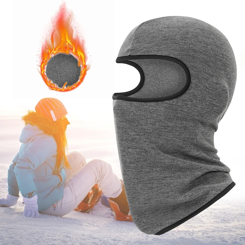 Thermal Neck Warmer Breathable Balaclava Winter Ski Mask Quick-dry Balaclava Sport Full Face Mask Cycling Fishing Cap Head Cover 5