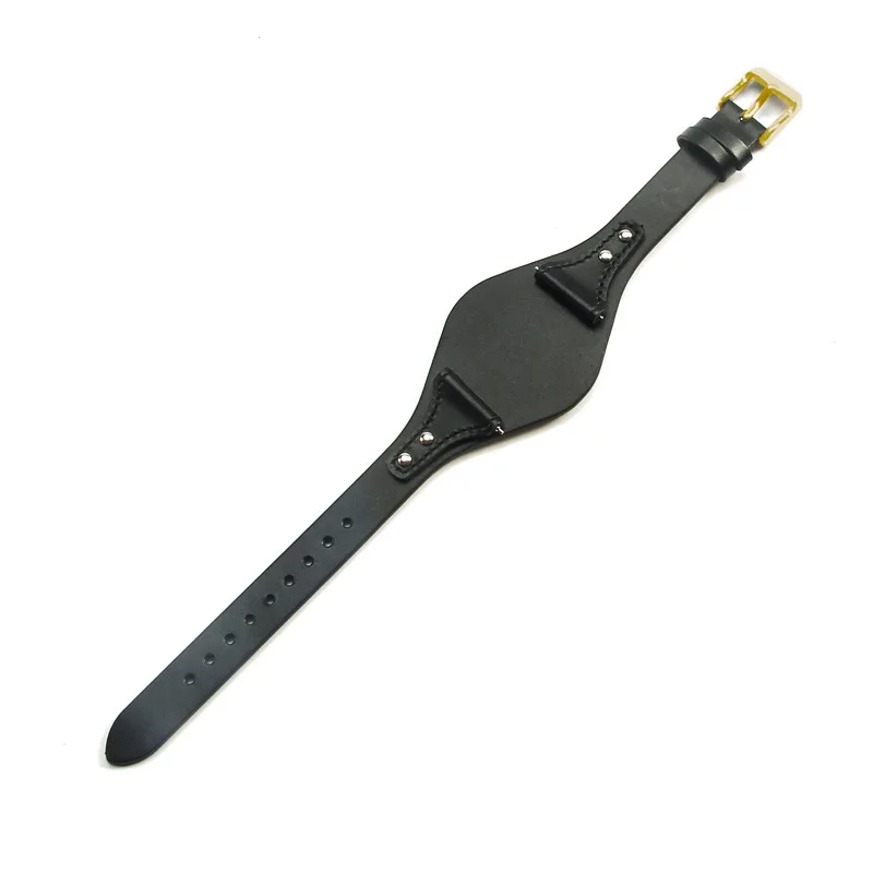 Elegant 18mm Leather Watch Strap with Pin Buckle - Women's Bracelet Watch Accessory