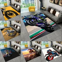 3D Motorcycle Racing Carpet Rug for Living Room Bedroom Bedside Area Rugs Sofa Washable Carpets Home Decor Non-slip Floor Mat 1