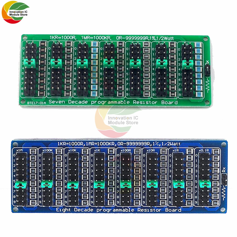 0.1r9999999r Programmable Resistor Resistance Board Module 1/2w 1