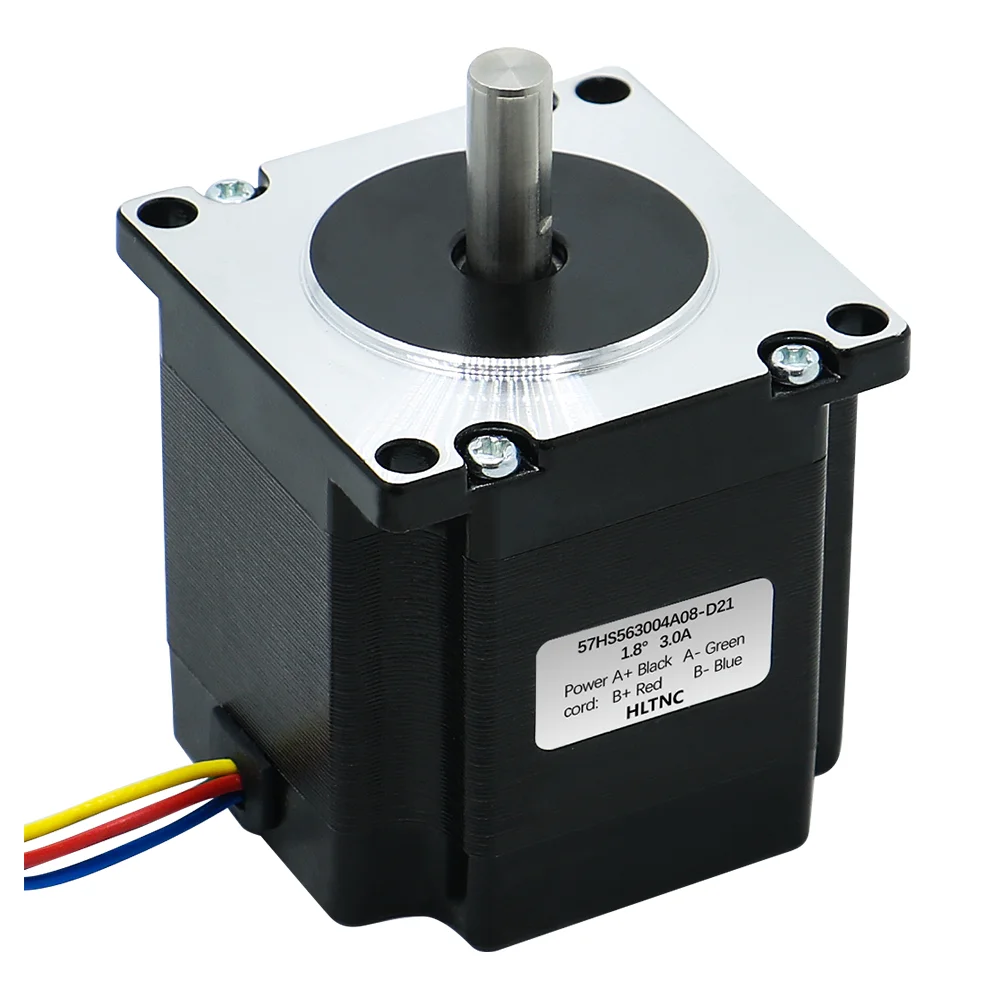 57x56 D 8mm 6.35mm NEMA23 4 Wire 3A 1.2N.m 180Oz-in NEMA 23 Stepper Motor For CNC Engraving Milling Machine 3D Printer stepper motor