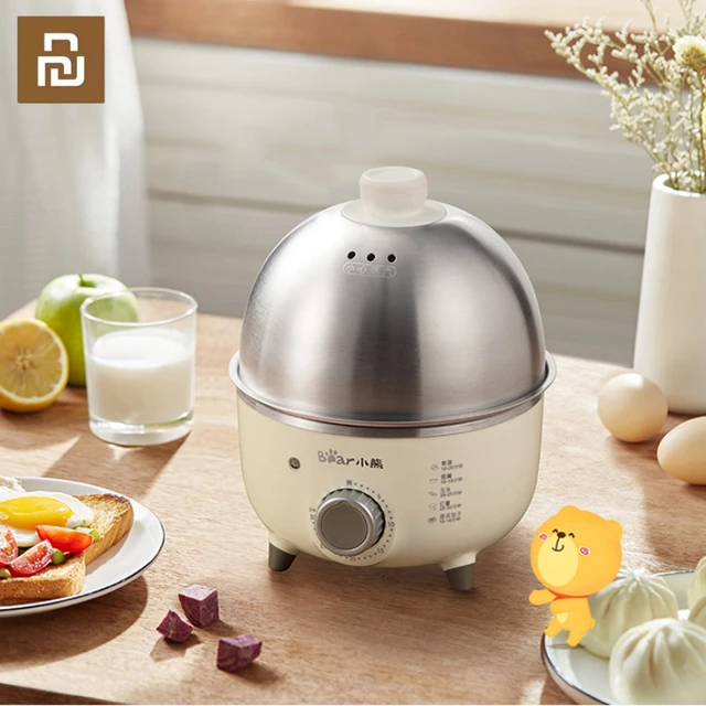 Youpin Multifunctional Electric Egg Cooker Heater Automatic Power Off Mini  Eggs Food Steamer 2 Eggs Breakfast Cooking Machine - AliExpress