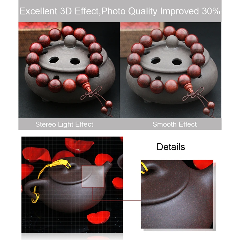 PULUZ 40 60 80cm Large Size Photo Studio Light Box Kits Portable Photography Ring Shooting Tent Box Background 2 LED With tripod