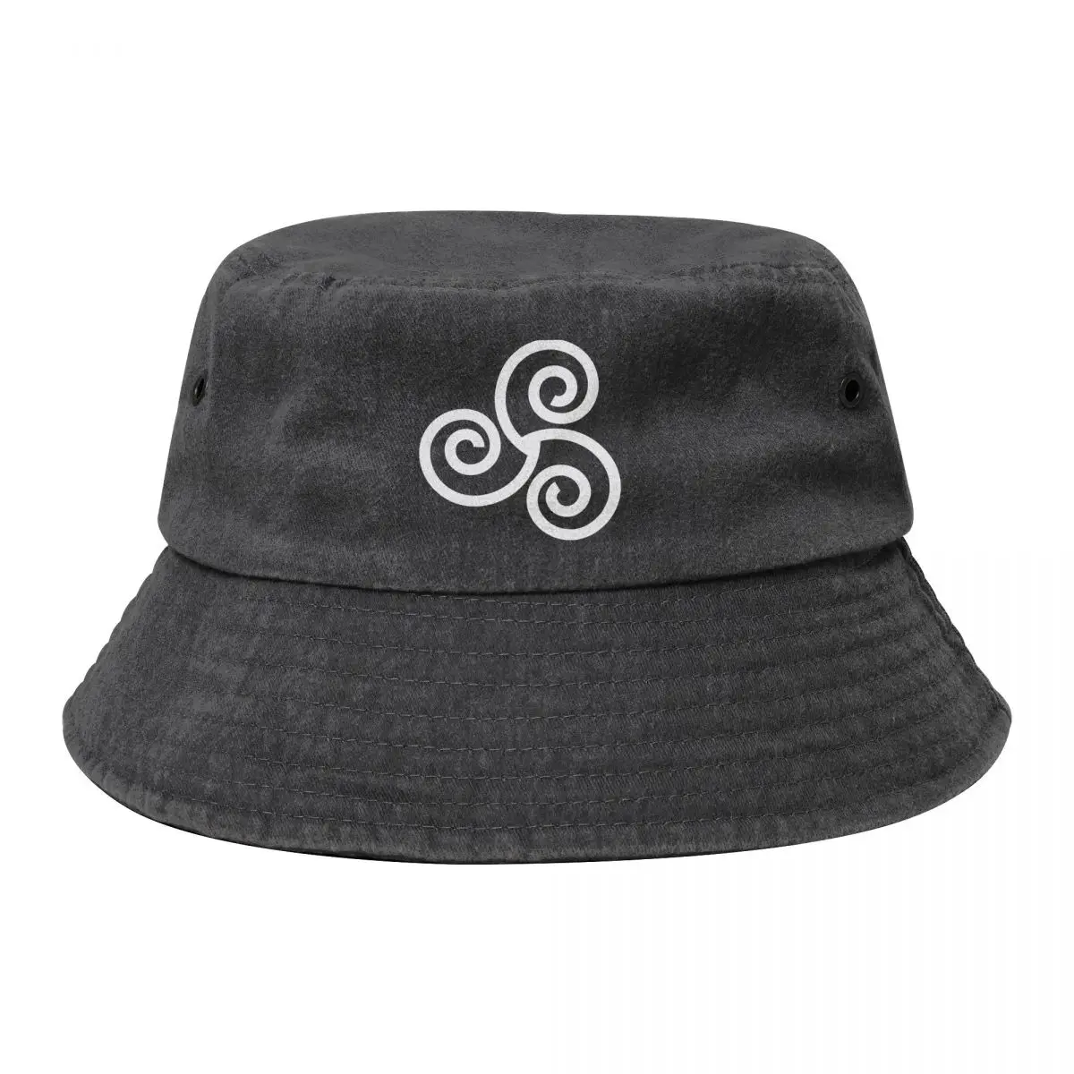 

Celtic Triskelion Celts Symbols Cowboy Denim Fisherman Hat With Printing