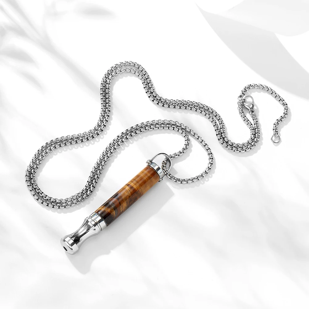 Breathing Meditation Whistle Necklace 5