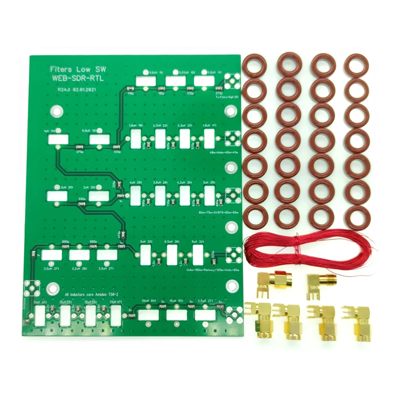 

WEB-SDR low HF и LF/MF bands DIY KIT
