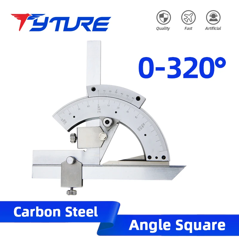 Angle Measuring Tool TYTURE Universal Angle Ruler Multifunctional Square Measuring Instruments Angle Meter Woodworking Finder Protractor