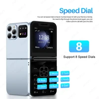 SERVO A50 PRO Foldable Mobile Phone Dual SIM Standby Call Recording Speed Dial Blacklist FM Radio 2G GSM Button Flip Cellphones - Image 3