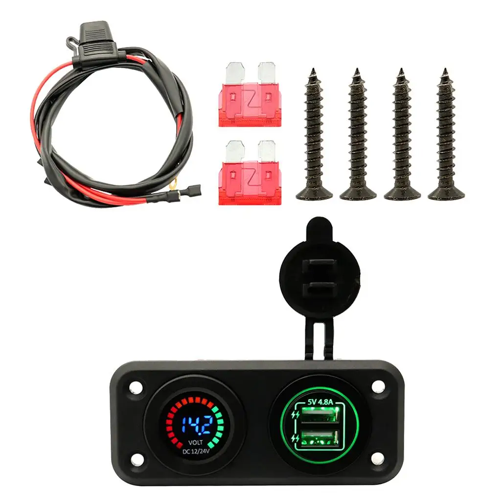 12V-24 ܼ  USB Ʈ , а г