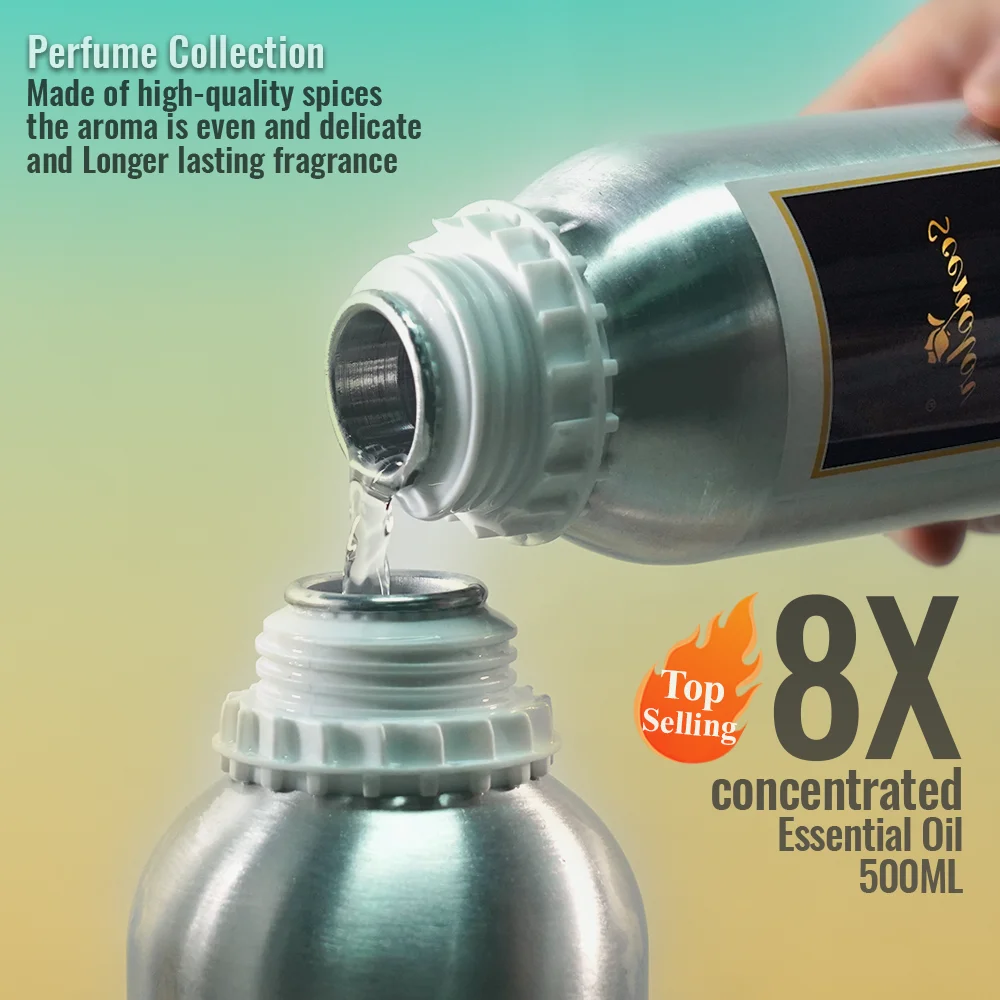 500ML Hotel Room Fragrance Diffuser Home Air Freshener Scenting Device Air Purifier Humidifier Car Essential Oil Refil