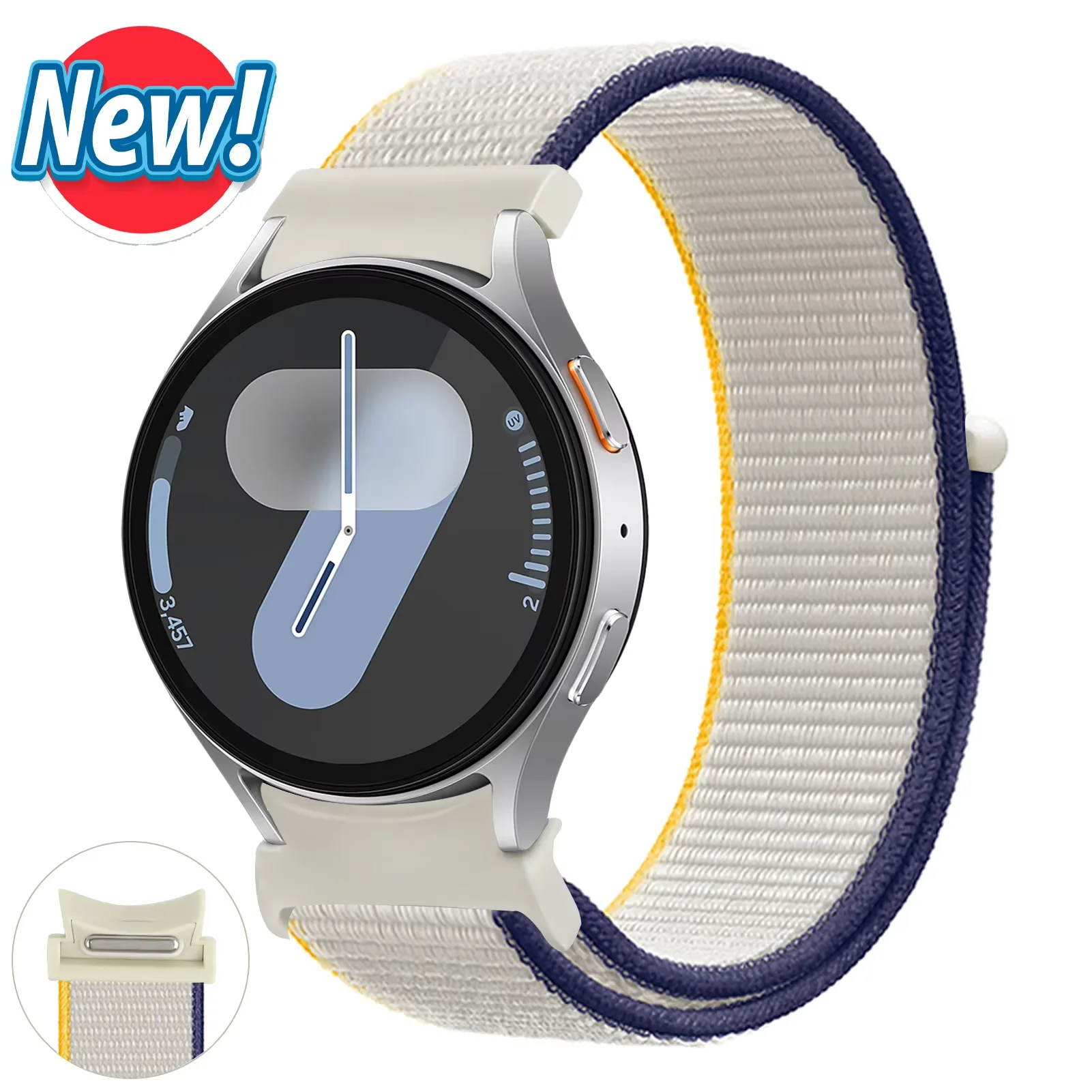 No Gaps Adjustable Nylon Strap Bracelet